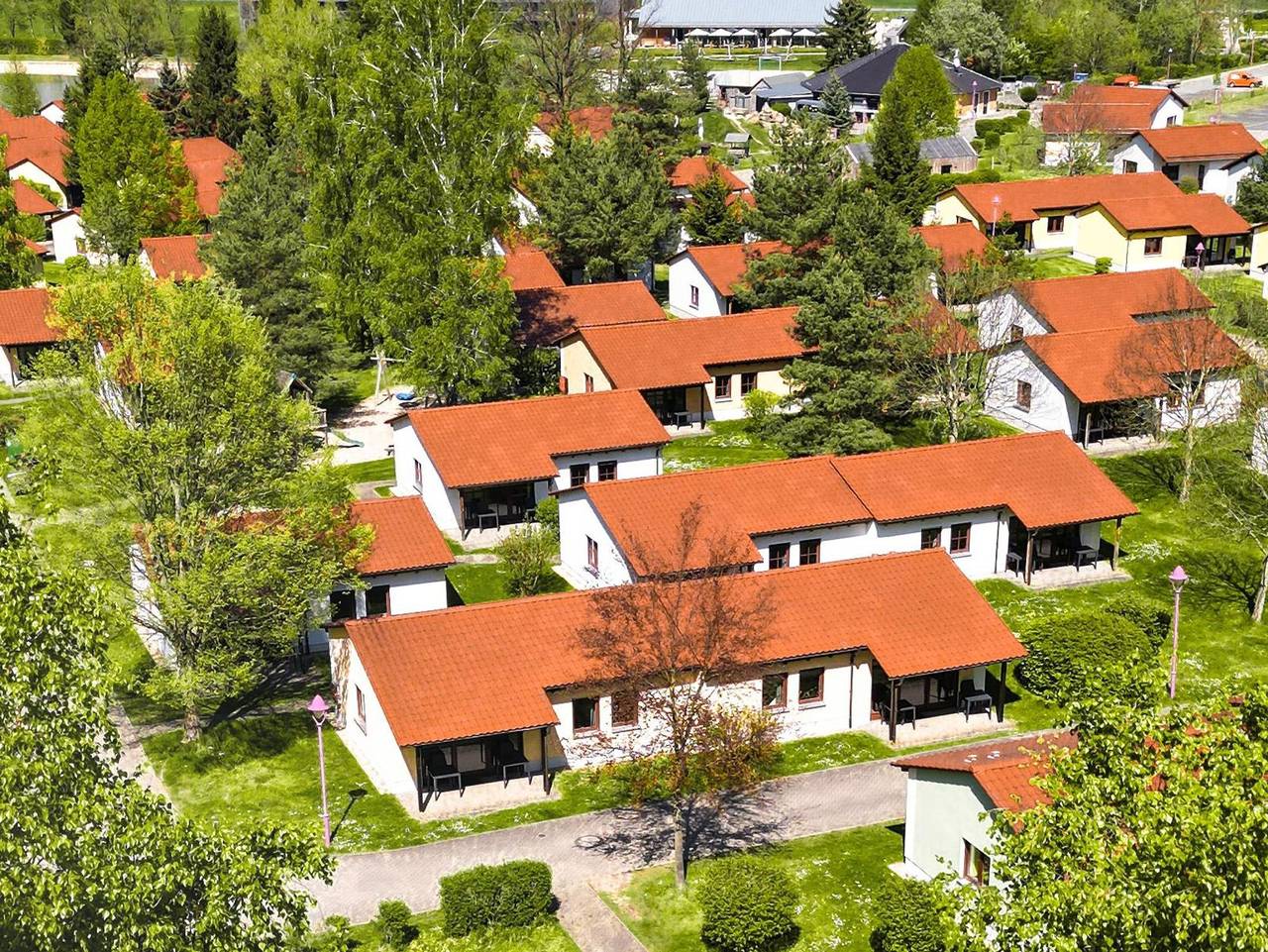 Ganze Ferienwohnung, Trixi Ferienpark Zittauer Gebirge - Ferienhaus Töpferblick (ab 4 Nächte) in Großschönau, Zittauer Gebirge