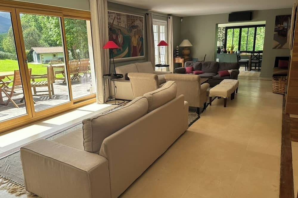 Typische baskische Haus 6000 m2 Herrliche Aussicht Klim Beheizter Pool Heimkino in Ascain, Bayonne und Umgebung