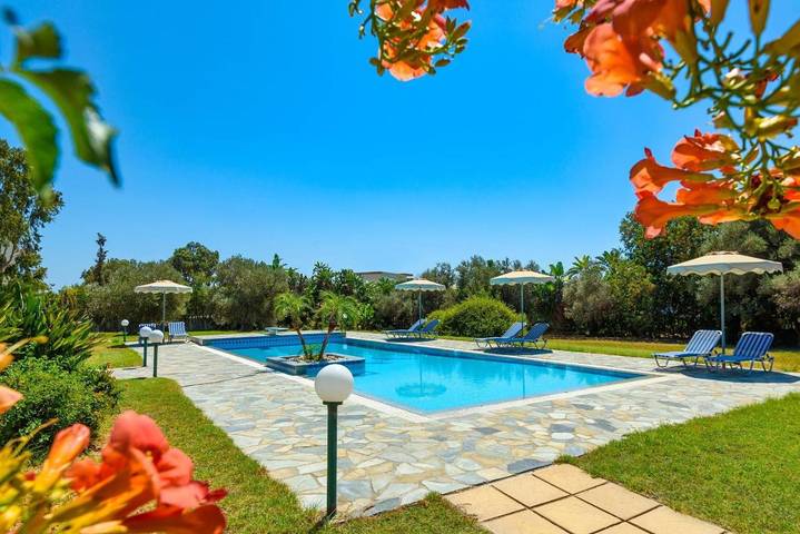 Ferienhaus für 13 Personen, mit Balkon und Terrasse sowie Garten und Pool in Koskinou - 3