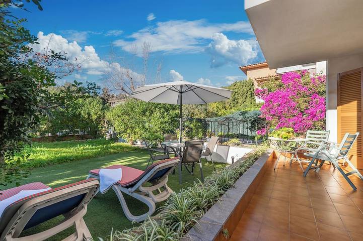 Apartamento de vacaciones para 4 personas, con balcón y jardín - 1