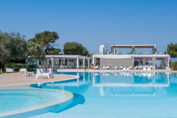 Resort per 2 persone, con Terrazza e Giardino nonché Piscina per bambini e Piscina in Cilento
