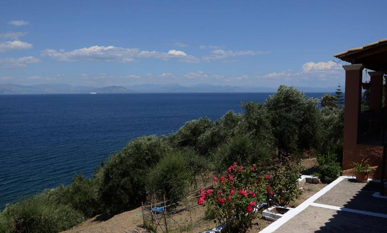 Villa with Sea View in Benitses, Corfu, Korfu