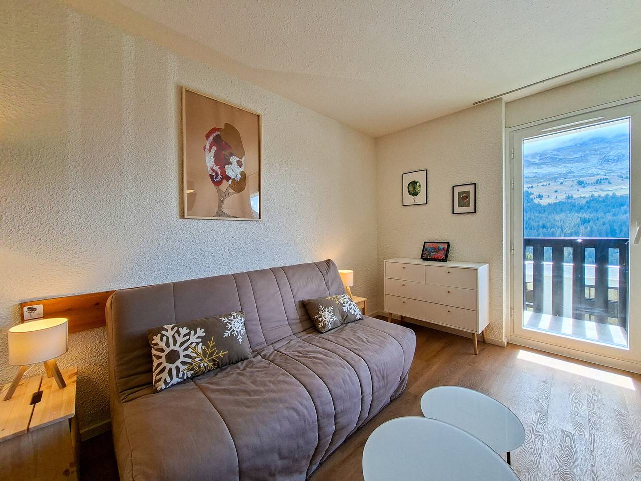 Gehele studio, Renovated Studio 4 ppl · Center of Flaine · South Balcony in Flaine, Arâches-la-Frasse