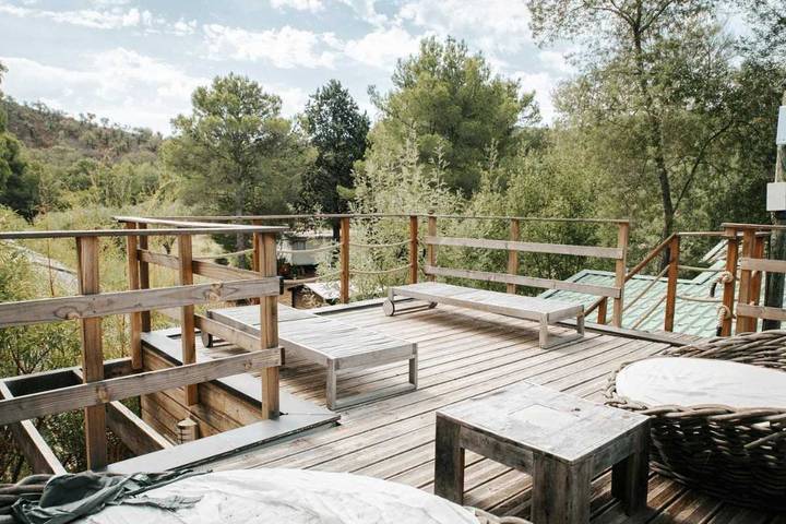 Chalet für 2 Personen, mit Whirlpool und Kinderpool in Bormes-les-Mimosas - 4