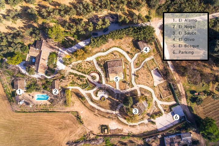 Casa rural para 10 personas, con Terraza además de Jardín y Piscina en Ronda - 2