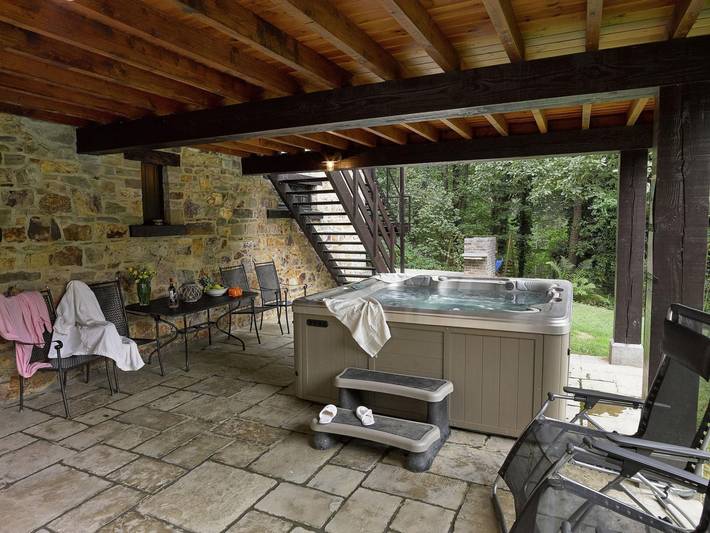 Ferienhaus für 20 Personen, mit Balkon und Garten sowie Sauna in Spa - 4