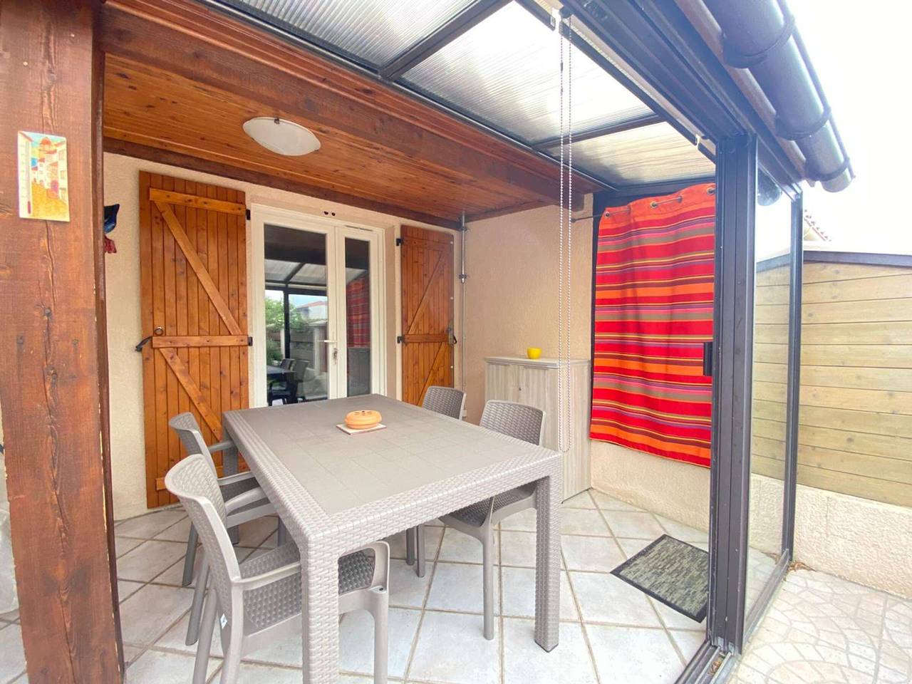 Charming 2-Room Pavilion with Ac, Terrace, and Parking, 1.5 km from Beach in Port-la-Nouvelle, Narbonne region