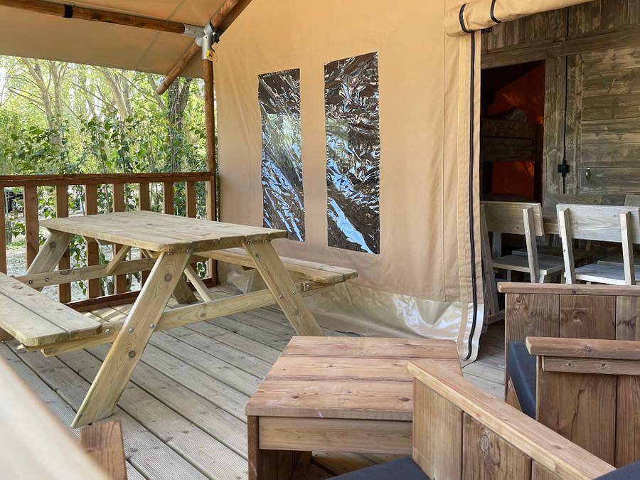 Camping Lodges & Nature - Safarizelt 5 personen - Safari Lodge in Avignon, Vaucluse