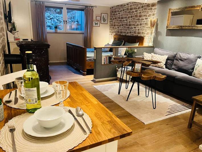 Ferienwohnung für 3 Personen, mit Terrasse