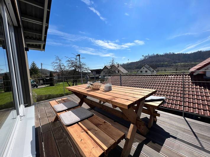 Ferienwohnung für 4 Personen, mit Balkon und Ausblick sowie Balkon/Terrasse in Überlingen - 3