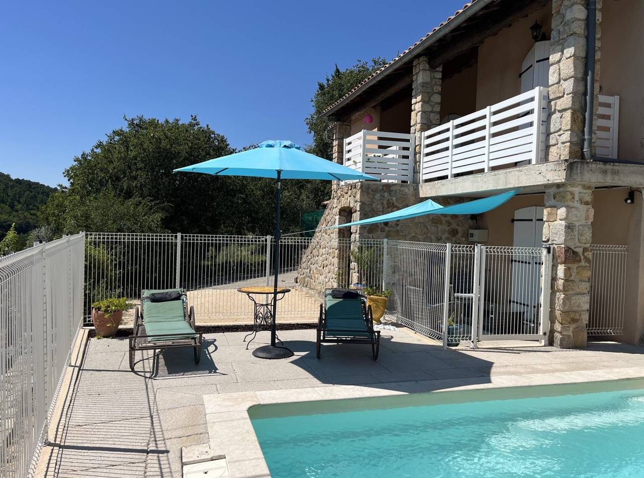 Villa La Coste in Saint-Ambroix, Parc national des Cévennes