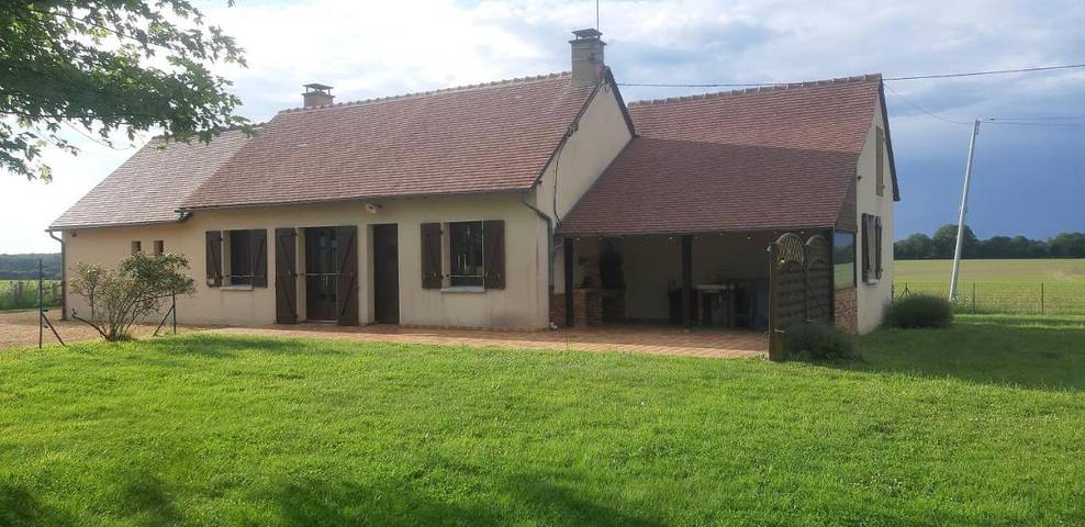 Maison de vacances pour 4 personnes, avec Terrasse ainsi que Jardin et Vue