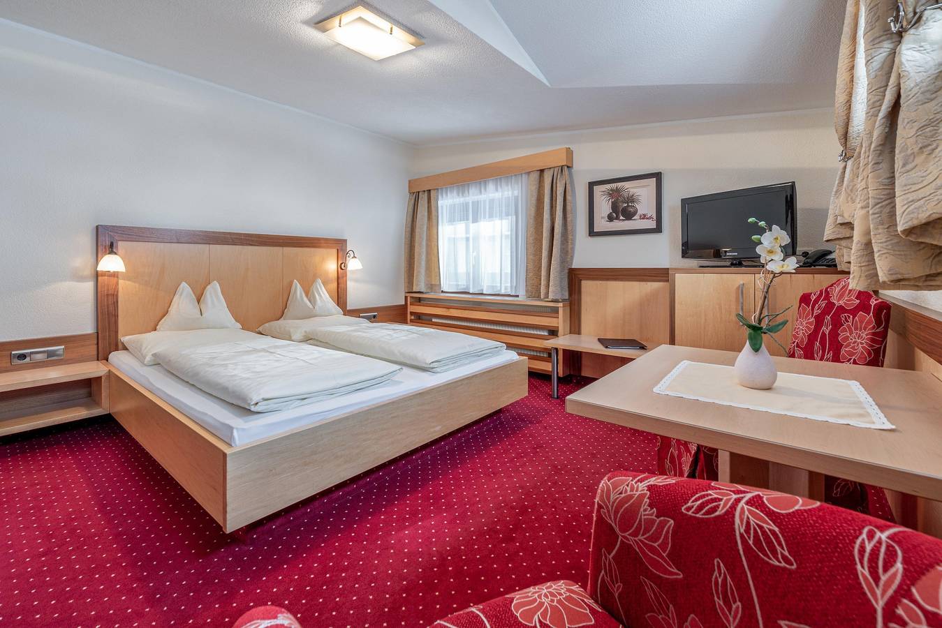Doppelzimmer "Typ C" in Obergurgl, Sölden (Österreich)