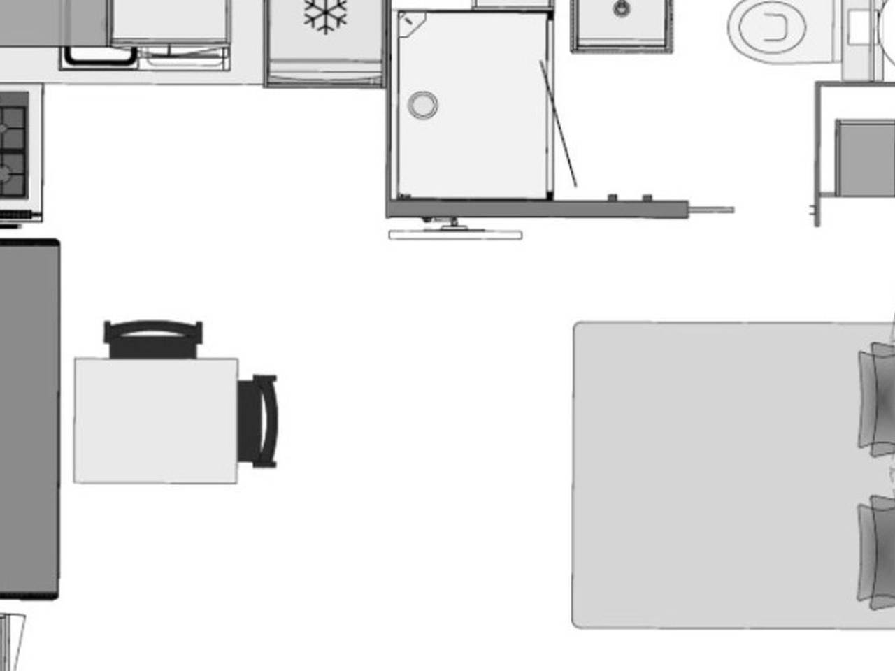 Mobile Home 20m² with Terrace - 1 Bedroom, 2 Guests in Challes-les-Eaux, Chambéry region