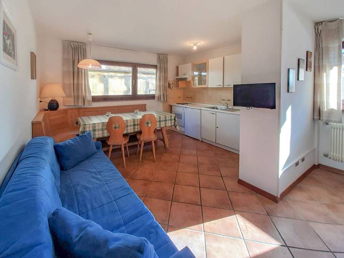 Vakantiewoning voor 4 personen, met Terras en Tuin in Canazei