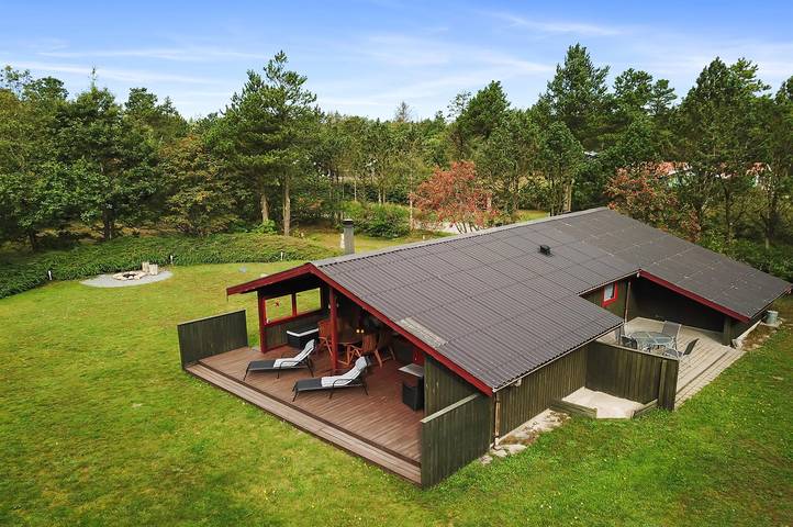 Ferienhaus für 6 Personen, mit Terrasse in Filsø See