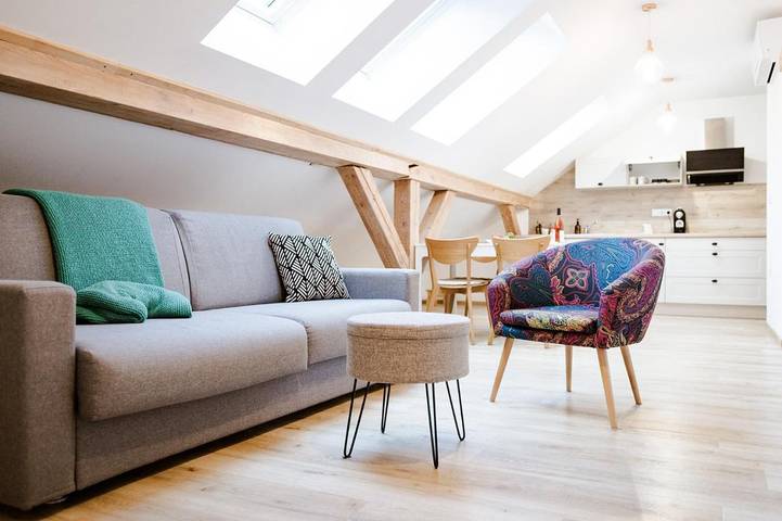 Ferienwohnung für 5 Personen, mit Terrasse und Garten sowie Ausblick in Kranjska Gora