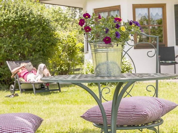 Ferienhaus für 3 Personen, mit Balkon und Terrasse in Füssen