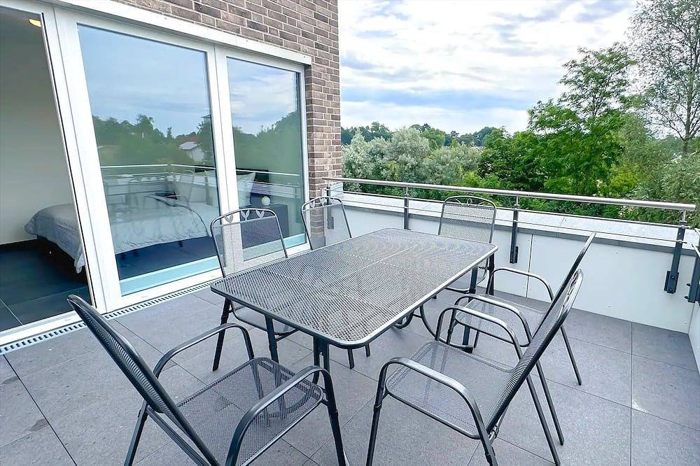 Ganze Wohnung, Apartment 2/14 mit Sauna, Balkon, Kamin inkl. Nk - Apartmenthaus Scharmützelsee in Storkower See, Wendisch Rietz