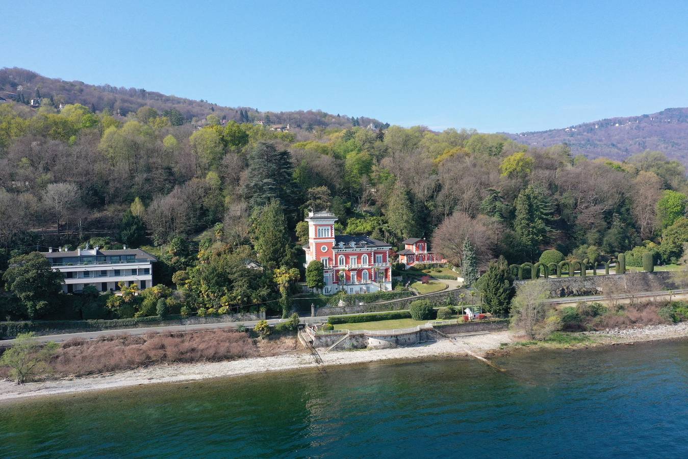 Ganze Wohnung, Liberty apartment with beach in Comune di Stresa, Lago Maggiore (Piemont)