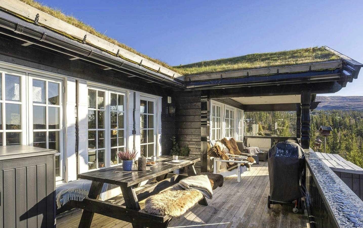 Familiehuisje met jacuzzi in Tempelseter in Sigdal