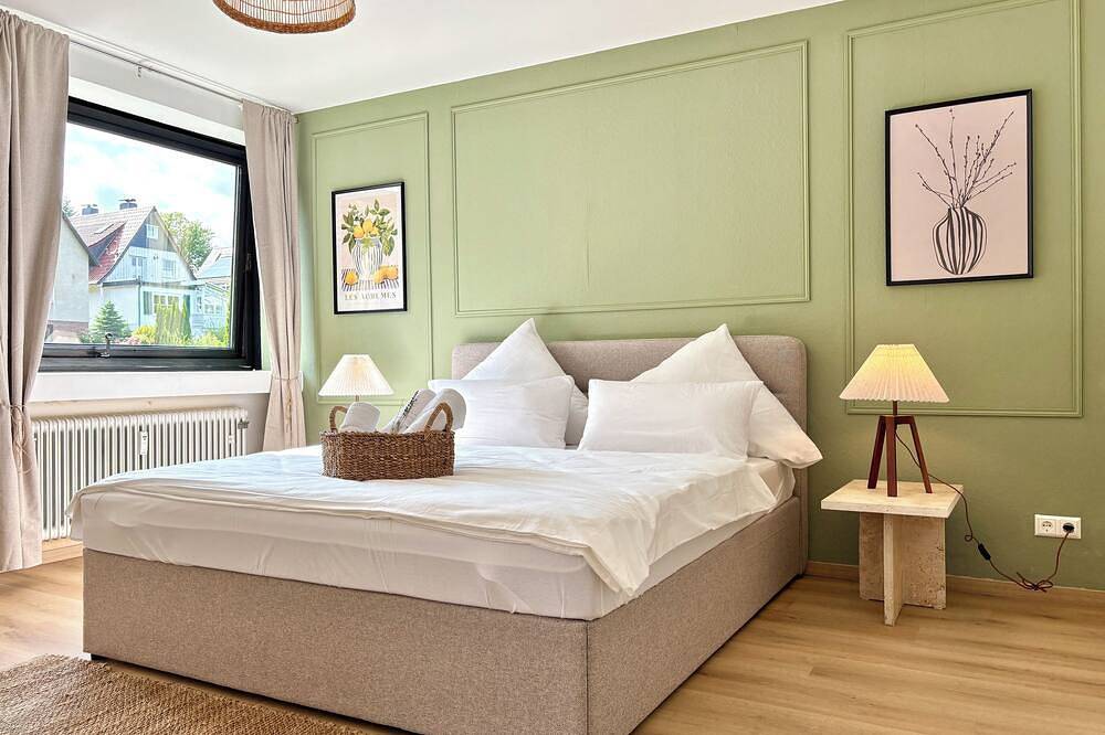 Entire apartment, Hyggeliving | 90m² | View of the greenery I Jonte in Bad Harzburg, Harzvorland