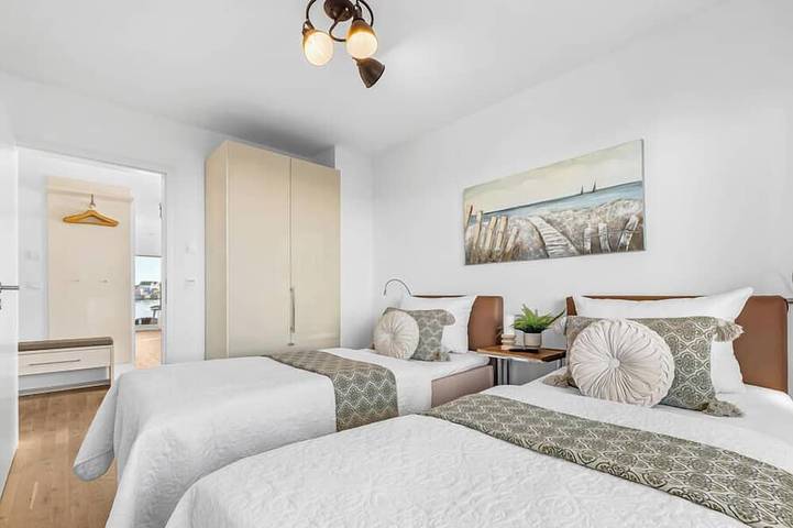 Appartement entier, DreamLounge - First row on the water, infrared cabin, whirlpool tub, terrace in Olpenitz, Kappeln