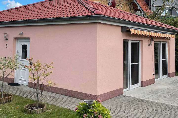 Ferienhaus für 4 Personen, mit Terrasse und Garten in Barleben