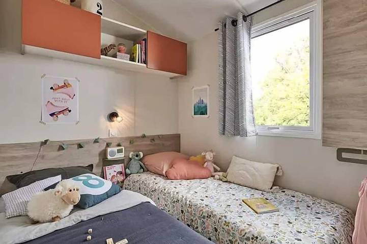 Mobil home pour 6 personnes, avec terrasse à Guillac - 3