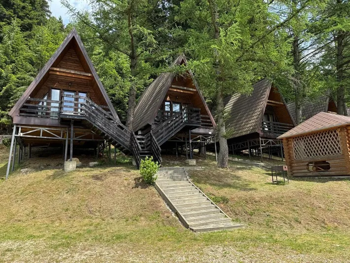 Lodge pour 3 personnes, avec sauna et vue - 1