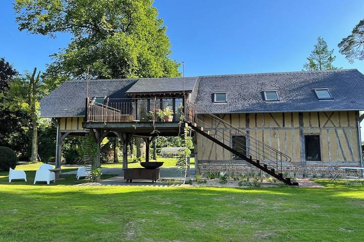 Location de vacances pour 8 personnes à Bertreville-Saint-Ouen