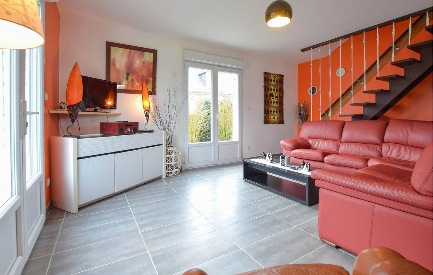 Appartement confortable avec lit pour bébé, WiFi et parking à 2 km de Villers-sur-Mer in Auberville, Région de Lisieux
