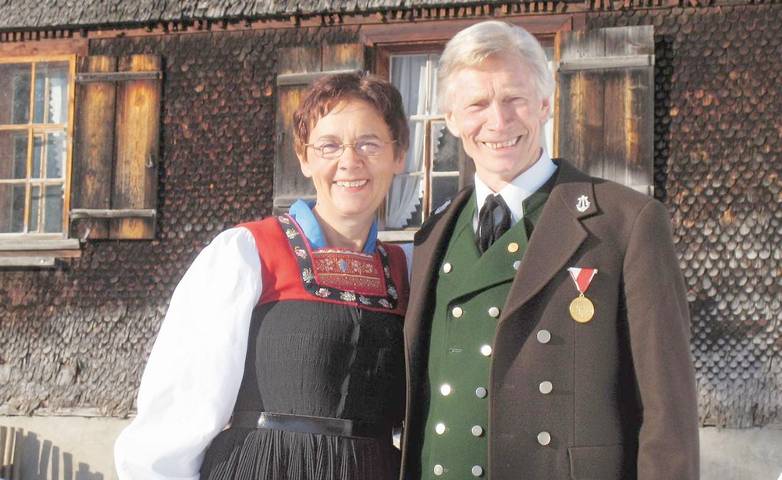 Maison d’hôte pour 2 personnes, avec vue et jardin, adapté aux familles à Mellau - 4