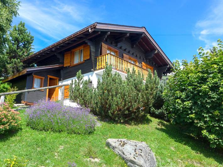 Chalet für 8 Personen, mit Balkon und Terrasse sowie Garten in Verbier