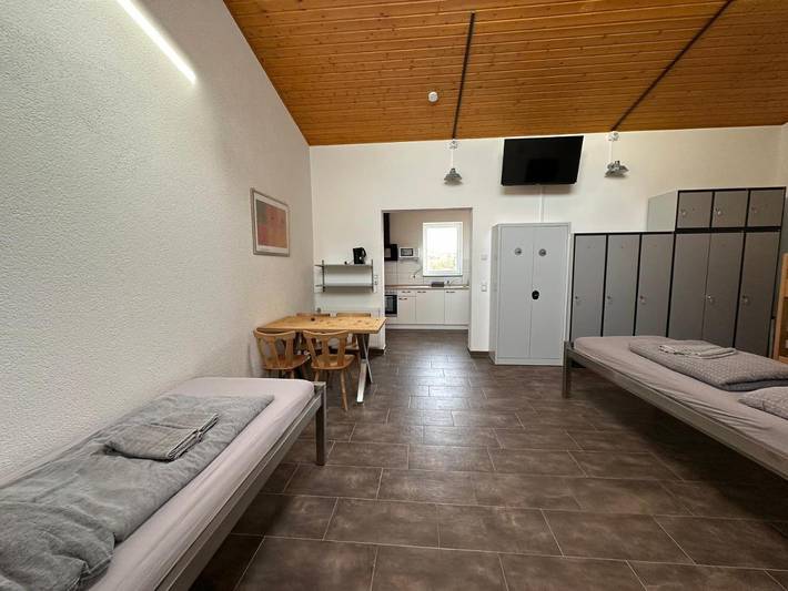 Ferienwohnung für 5 Personen, mit Terrasse und Ausblick in Grünberg