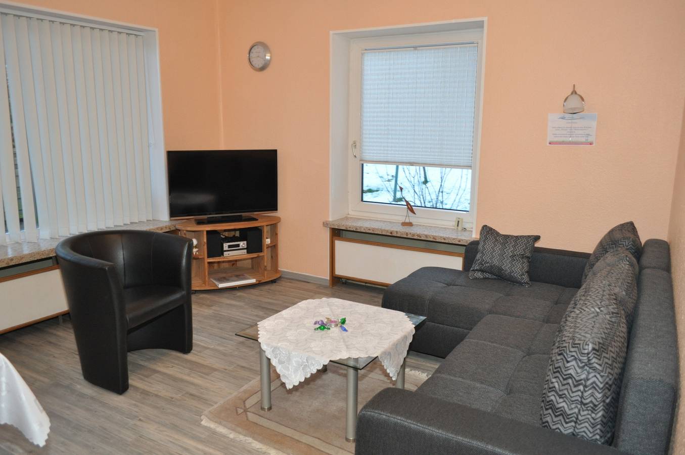 Apartamento vacacional entero, Frohe Möwe (Whg. 1) in Grömitz, Distrito de Holstein Oriental