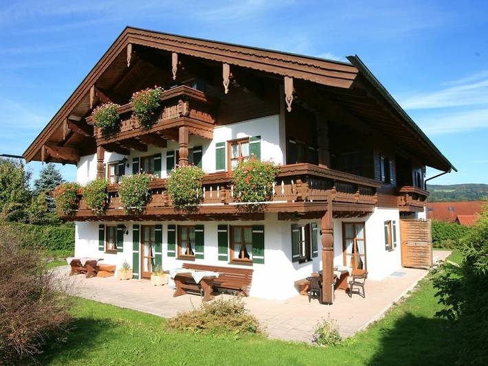 Ferienhaus für 2 Personen, mit Balkon und Sauna im Berchtesgadener Land