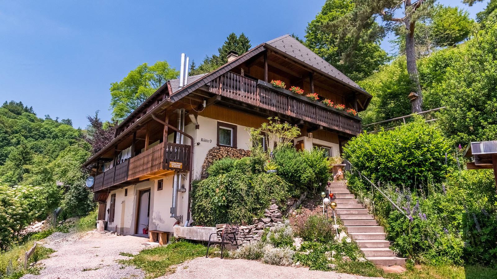 Ganze Ferienwohnung, Ferienhaus Rombach Wohnung A in Wieden, Südschwarzwald