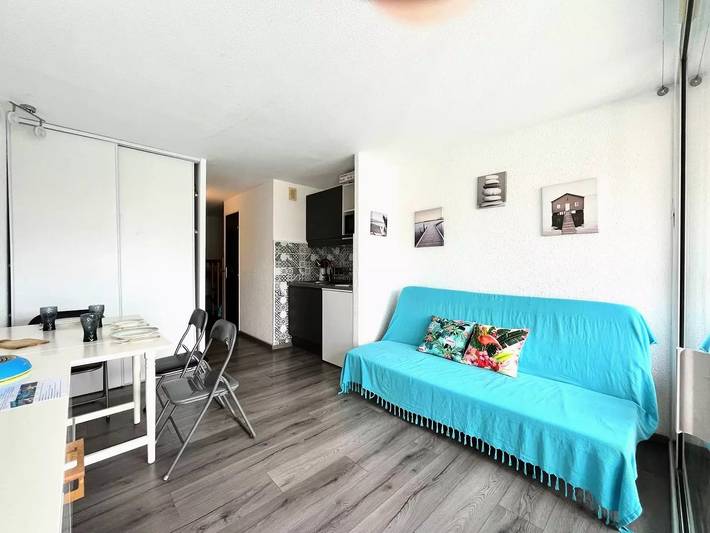Studio für 6 Personen, mit Ausblick und Pool in Le Grau-du-Roi