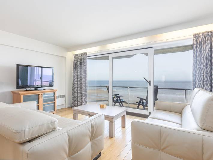 Vakantieappartement voor 4 personen, met balkon/terras en terras in Middelkerke