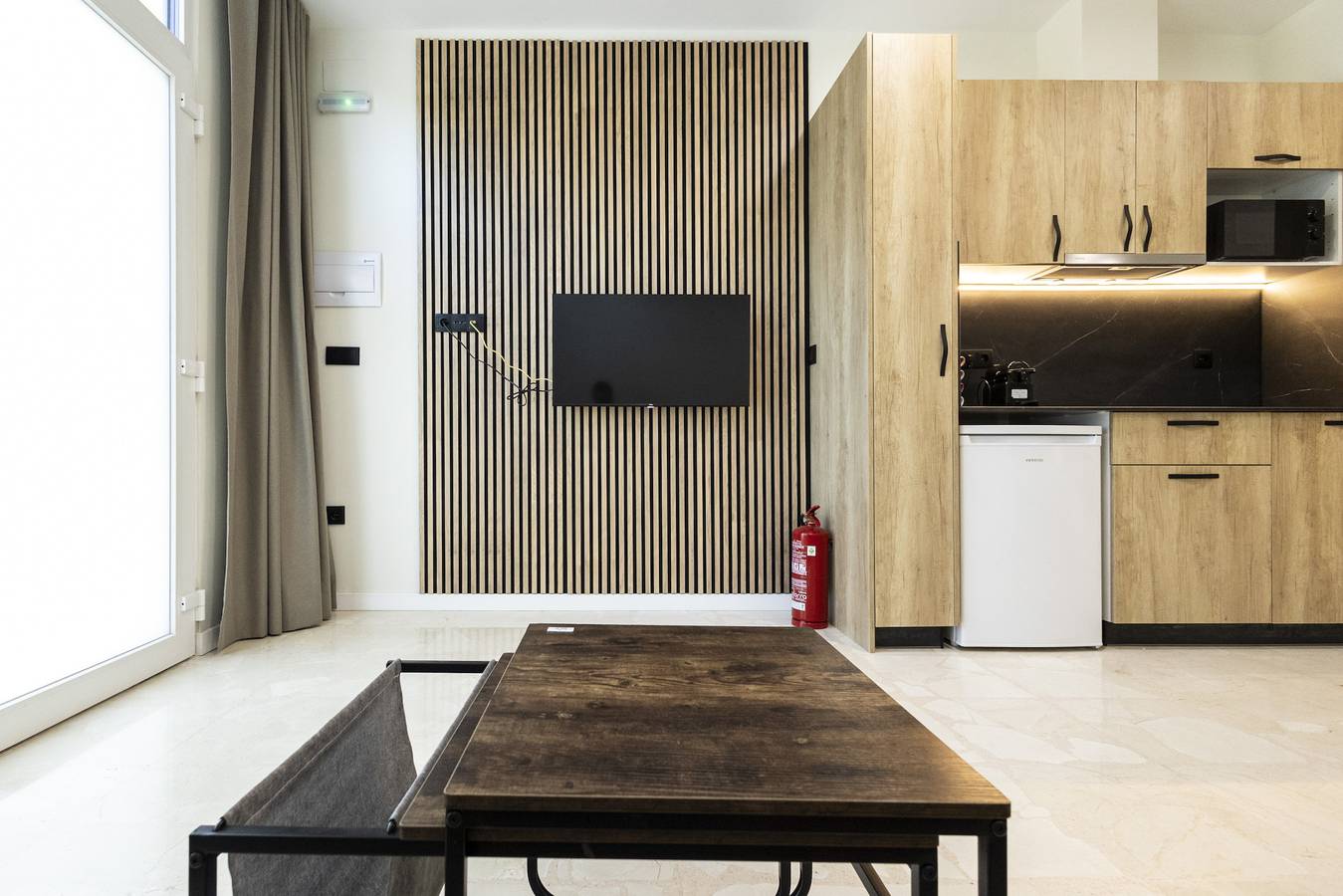Gehele studio, Studio voor 4 personen in La Malvarrosa, Valencia