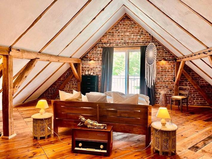 Ferienhaus für 6 Personen, mit Whirlpool und Garten sowie Sauna