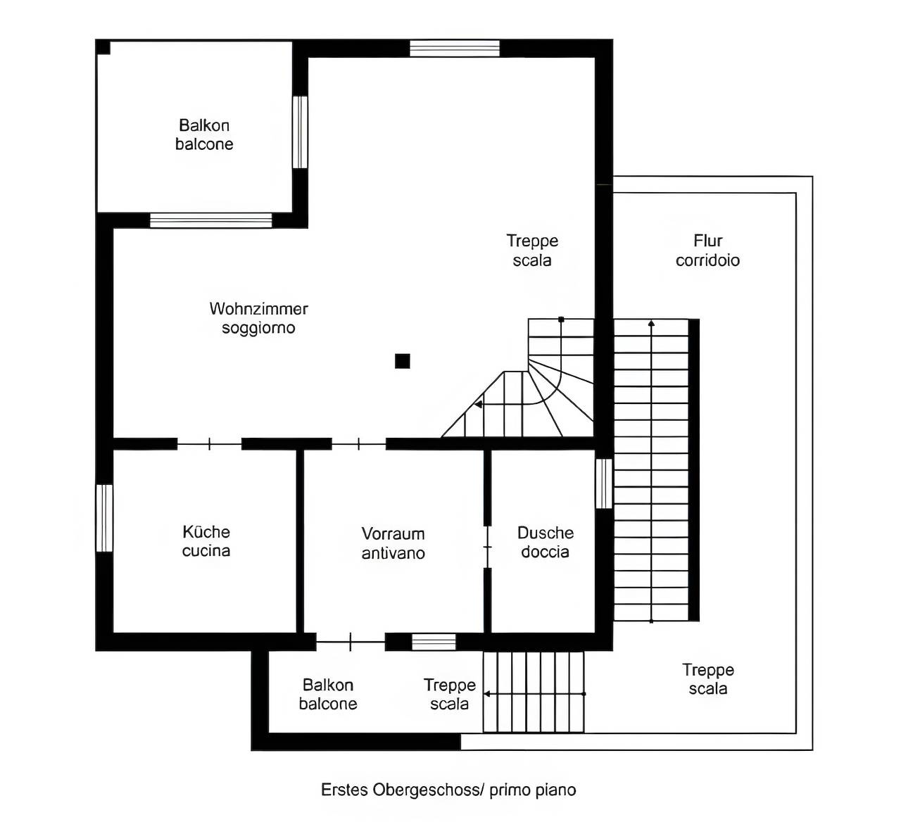 Apartamento entero, Apartamento 'Maria' con terraza privada y Wi-Fi in San Vigilio di Marebbe, Marebbe