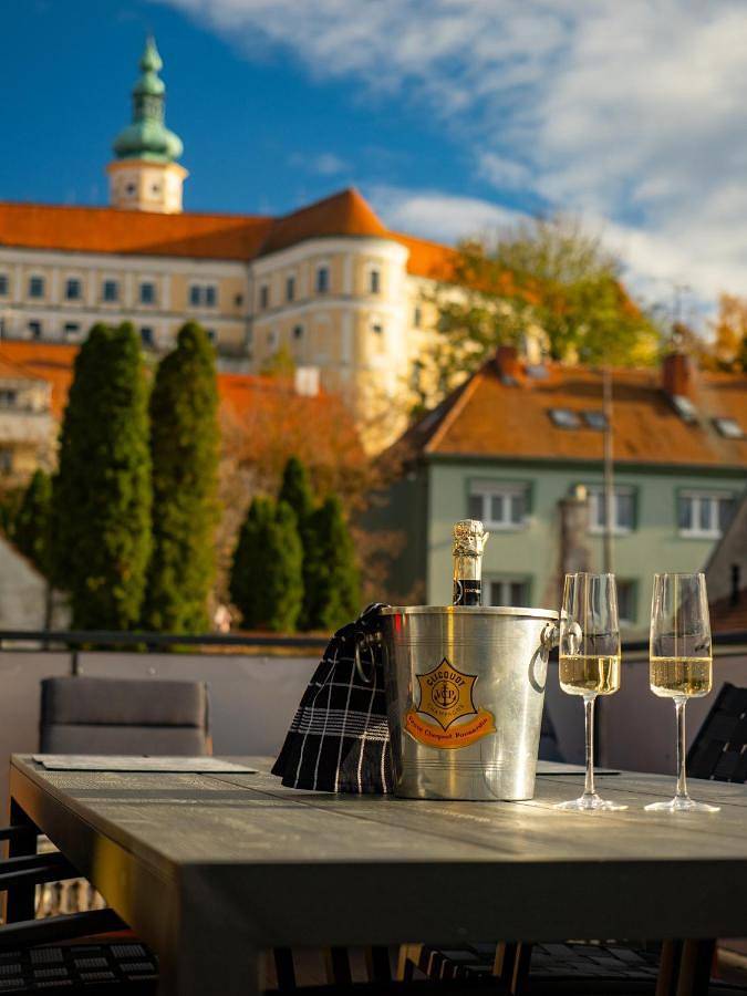 Geheel appartement, Apartmán Podzámčí in Mikulov, Zuid-Moravië