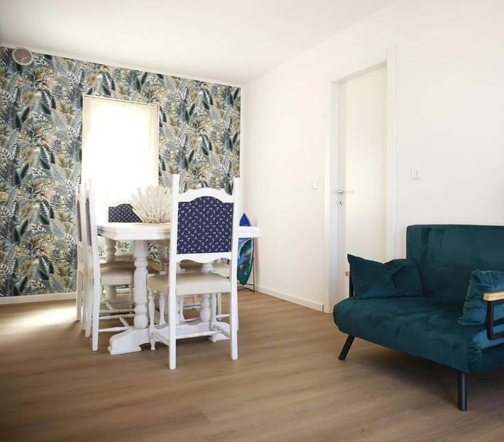 Appartamento per 11 persone, con panorama e terrazza, con animali domestici a Miramare