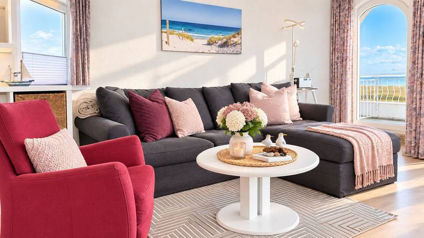Ferienwohnung für 4 Personen, mit Balkon und Sauna in Duhnen - 2