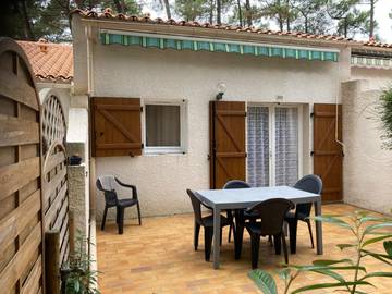 Gîte pour 5 personnes, avec terrasse dans La Palmyre