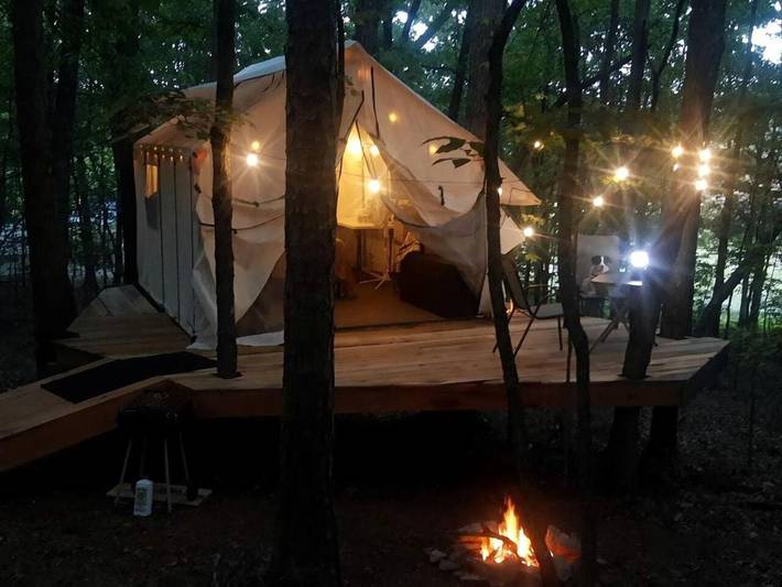 Camping für 2 Personen, mit Garten in Tennessee