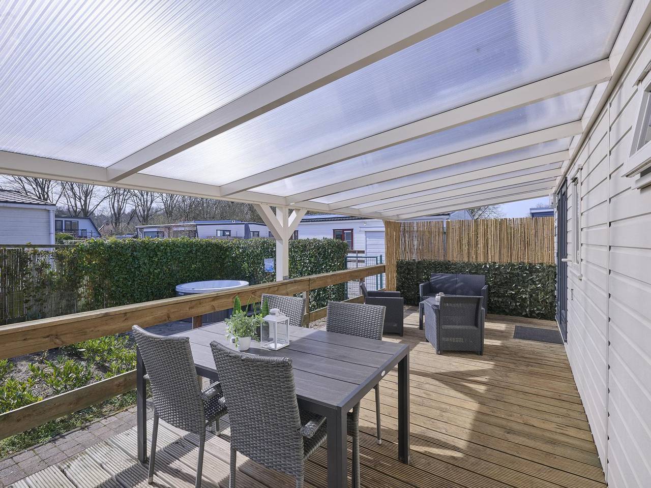 Knusse bungalow met Wellness vlakbij de Efteling in Kaatsheuvel, Noord-Brabant