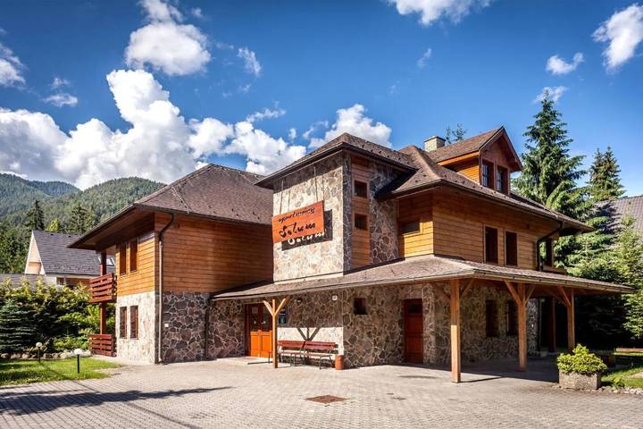 Apartament wakacyjny dla 4 osób, z sauna i ogród oraz widok w Demianowska Dolina